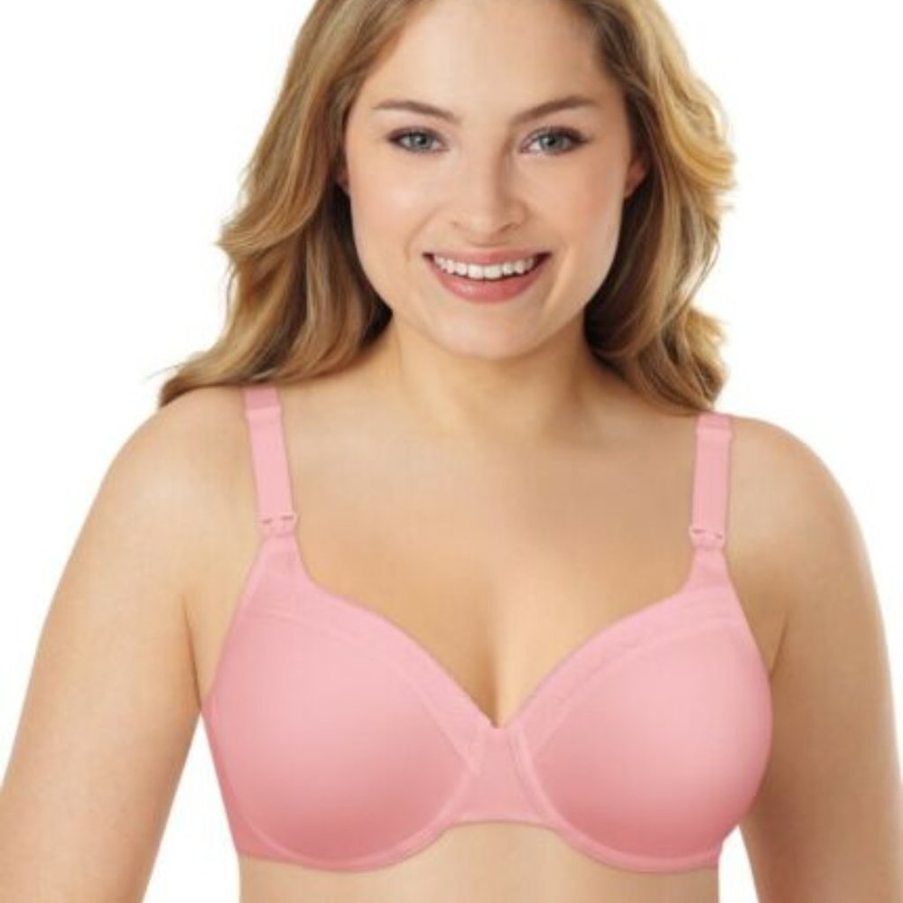 Playtex Maternity NWT Peach Shaping Foam Underwire Nursing Bra US4959